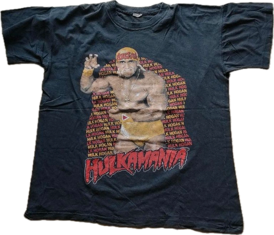 Hulk Hogan "Hulkamania" T-shirt Pwcatalog