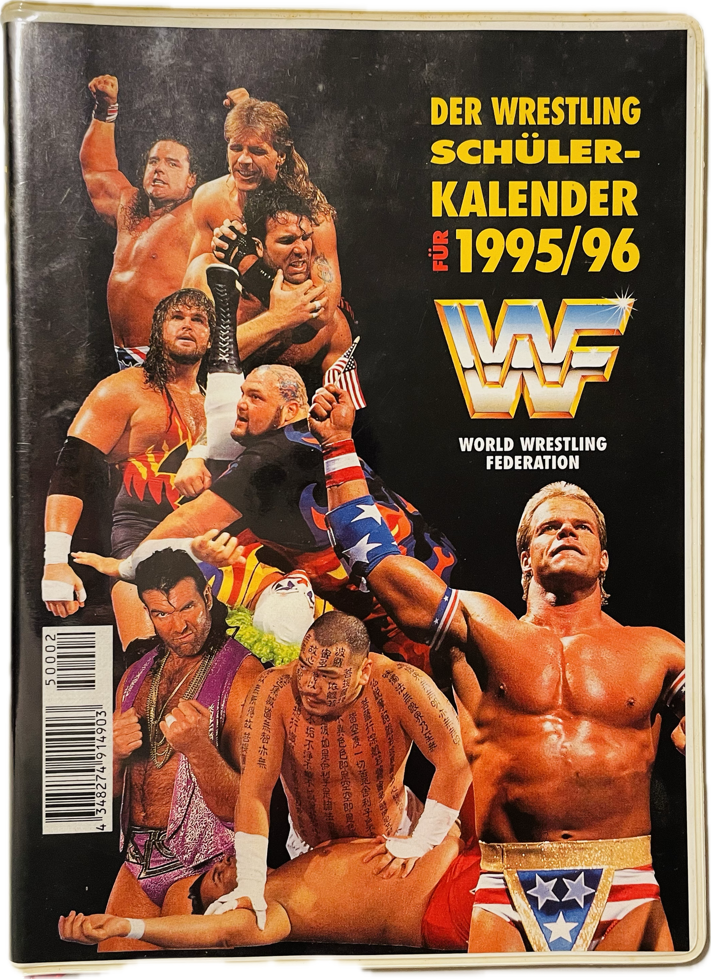 WWF School Calendar 1995/96 from Germany PW Catalog