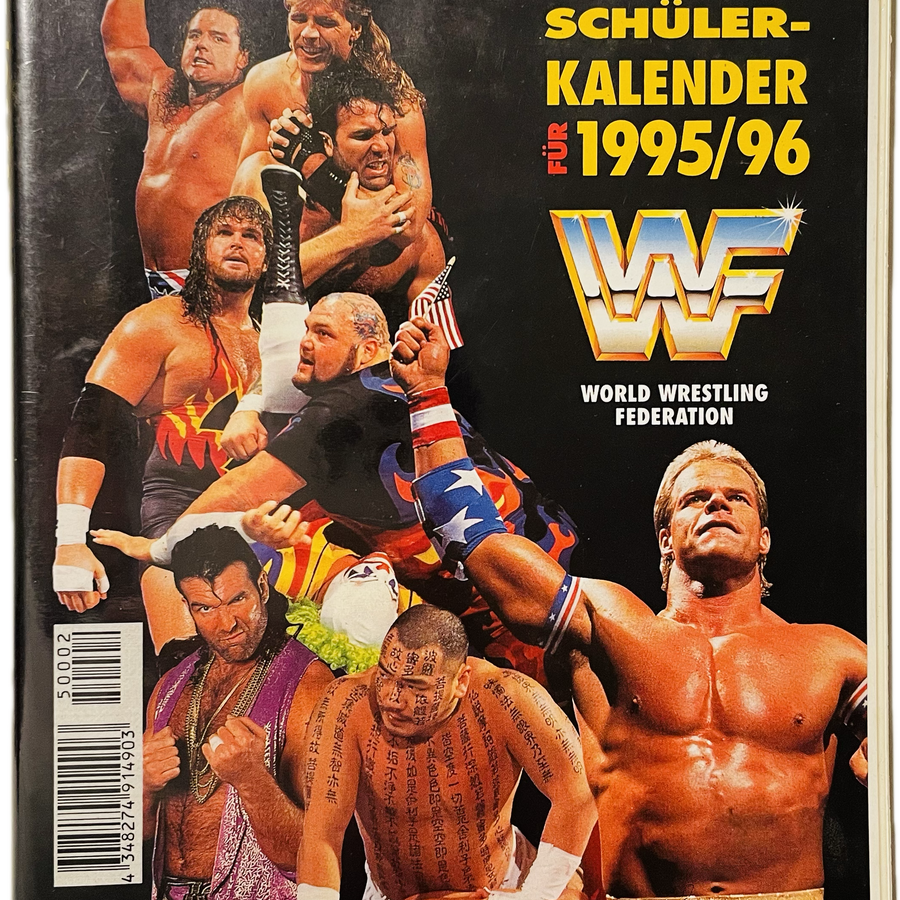 WWF School Calendar 1995/96 from Germany PW Catalog