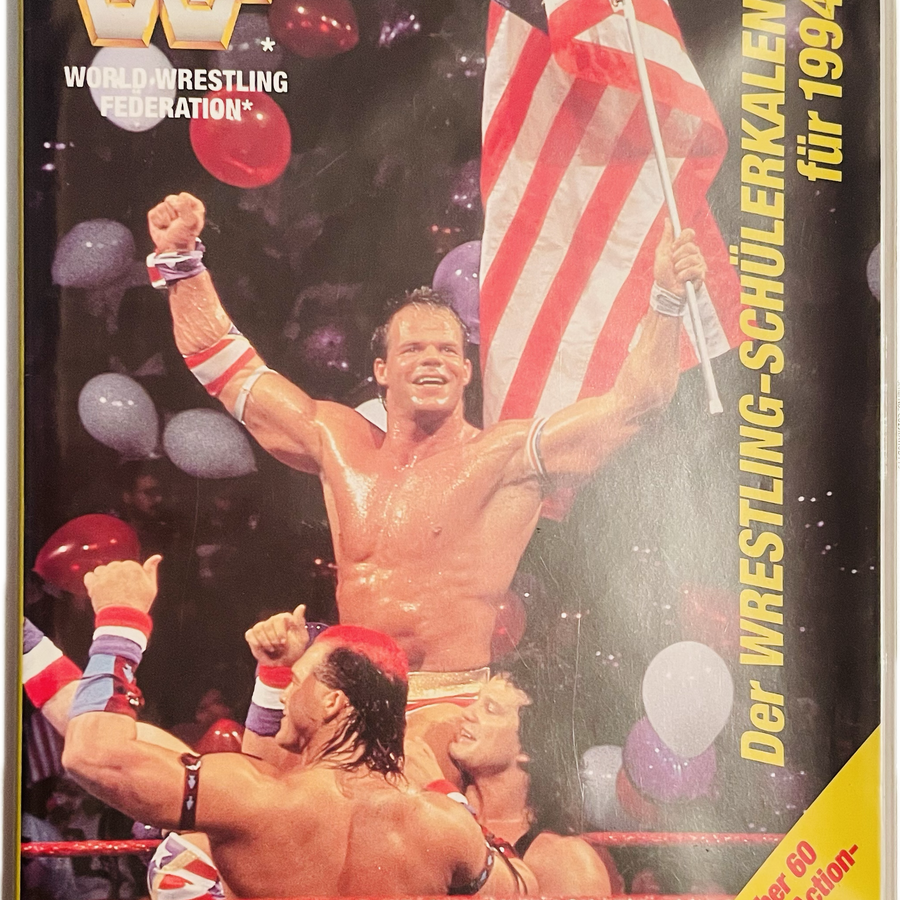 WWF School Calendar 1994/95 from Germany PW Catalog