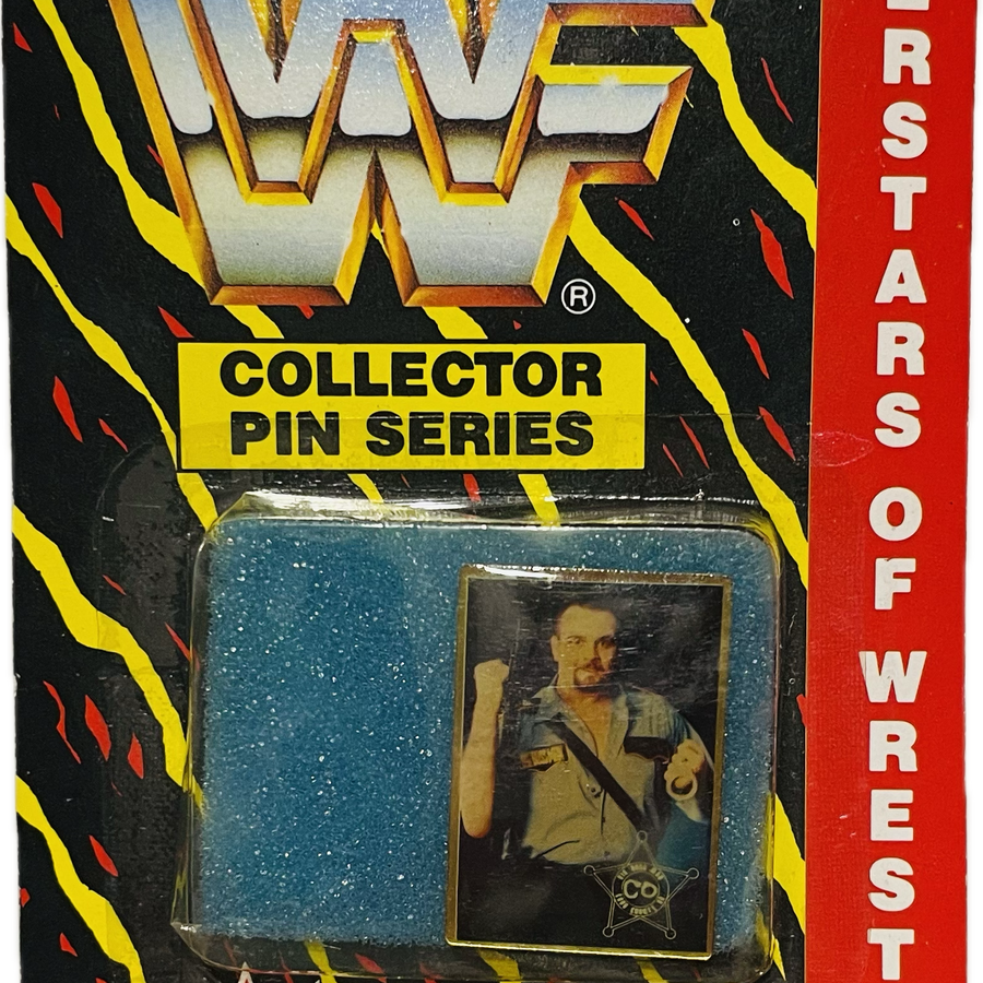 Superstars of Wrestling Collector Pin Series Big Bossman Brooches & Lapel Pins PWcatalog