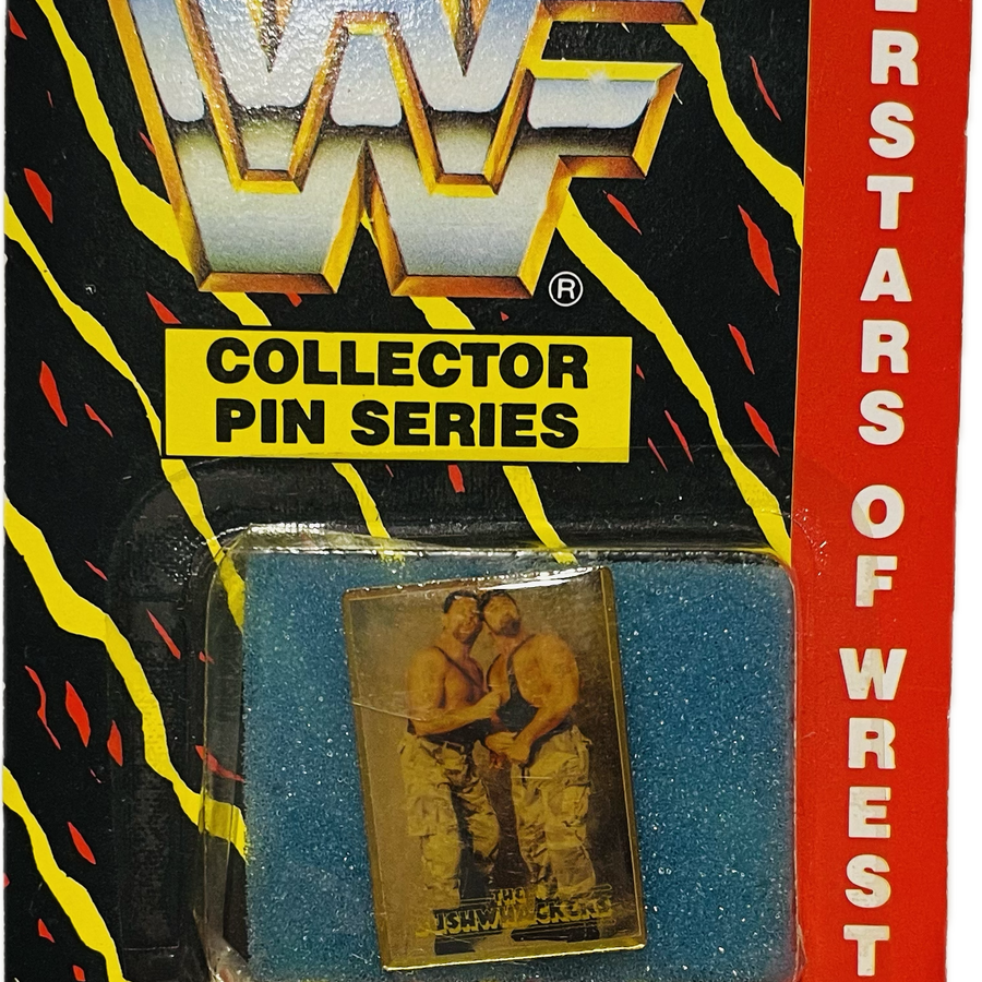 Superstars of Wrestling Collector Pin Series Bushwhackers Brooches & Lapel Pins PWcatalog