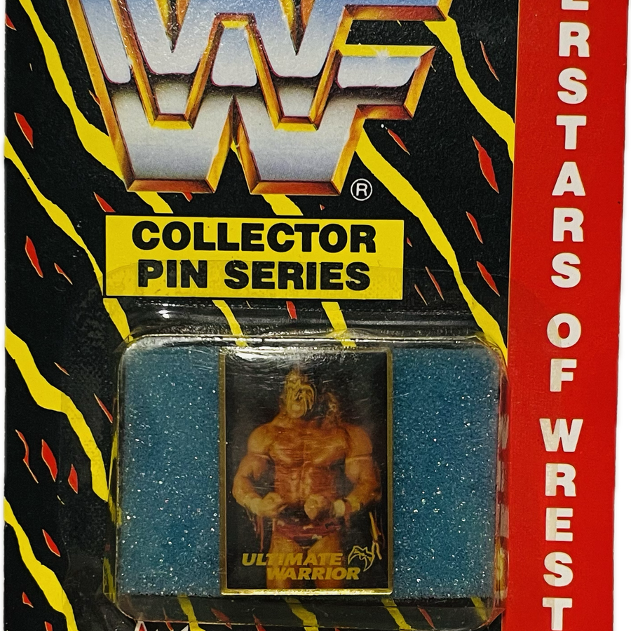 Superstars of Wrestling Collector Pin Series Ultimate Warrior Brooches & Lapel Pins PWcatalog