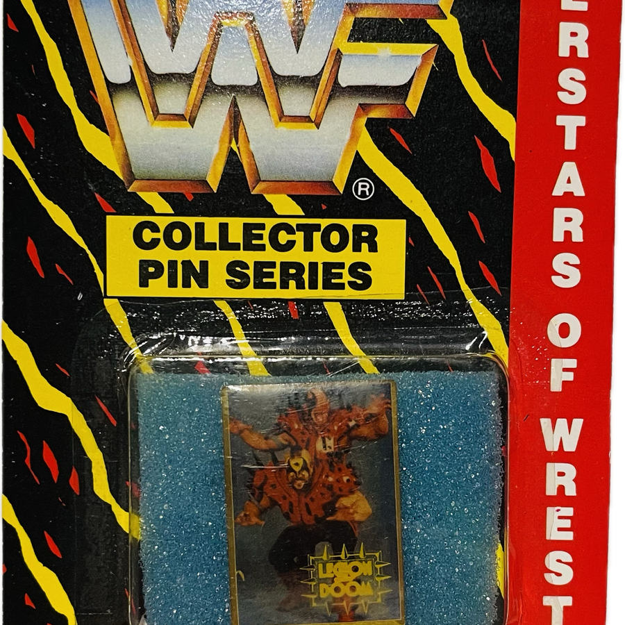 Superstars of Wrestling Collector Pin Series Animal and Hawk Brooches & Lapel Pins PWcatalog