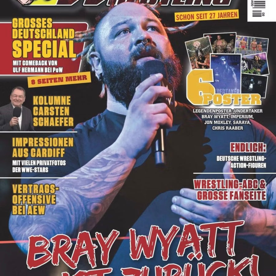 Power Wrestling Magazine August 2022 (#311) Magazine PWcatalog
