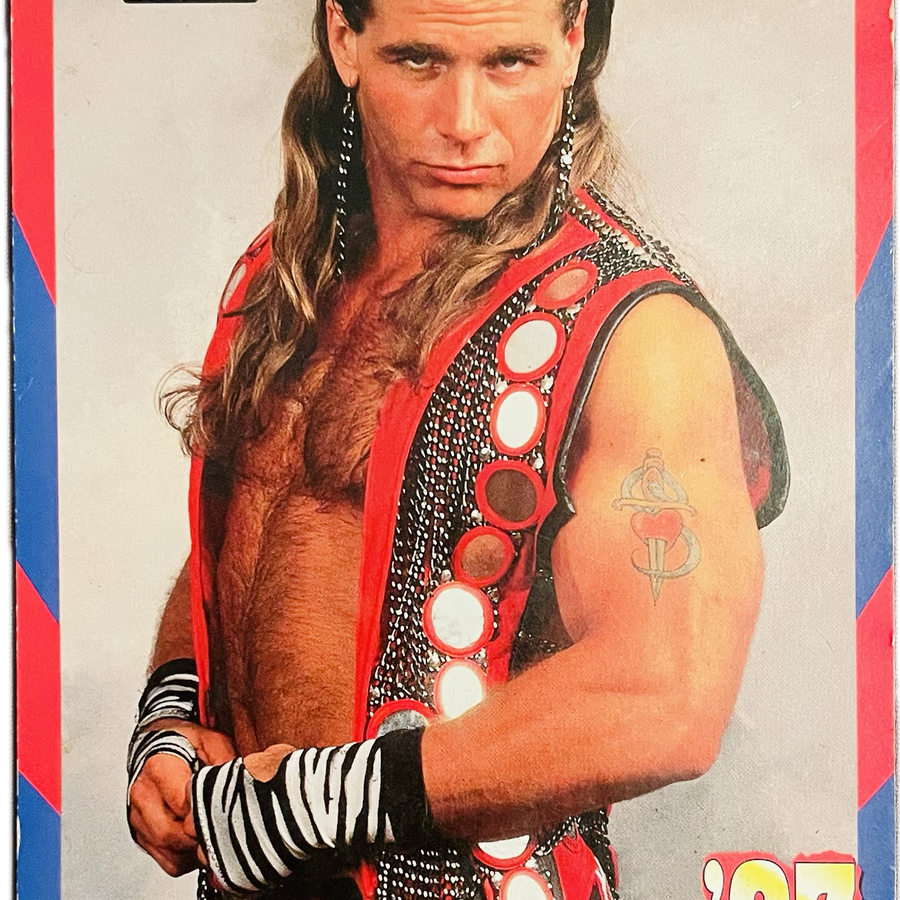 WWF Superstars 1997 Official Calendar from Germany PW Catalog