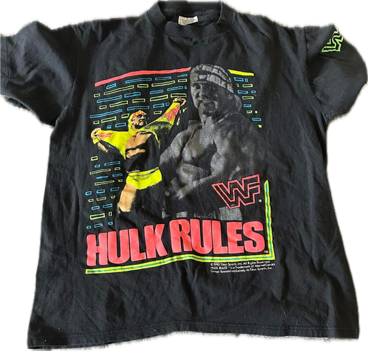 Hulk Hogan "Hulk Rules" T-shirt Pwcatalog