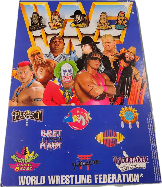 German Collectors Board Doink, Tatanka, Mr Perfect, Undertaker, Yokozuna, Bret Hart, Randy Savage and Hulk Hogan - image 2
