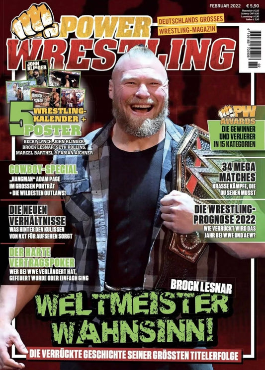 Power Wrestling Magazine February 2022 (#305)