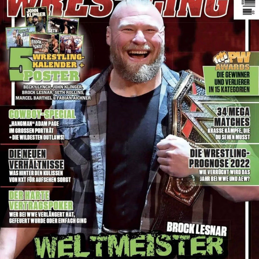 Power Wrestling Magazine February 2022 (#305) Magazine PWcatalog