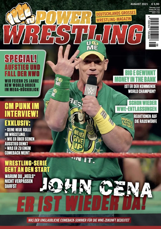 Power Wrestling Magazine August 2021 (#301)