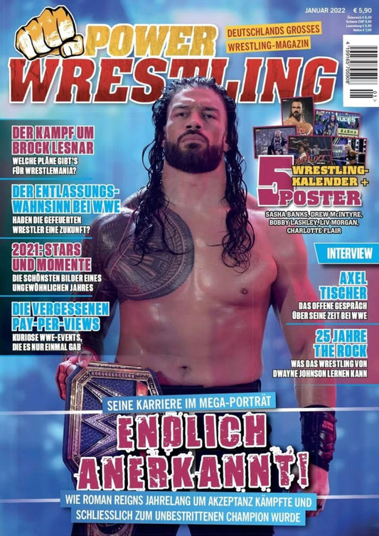 Power Wrestling Magazine January 2022 (#304)