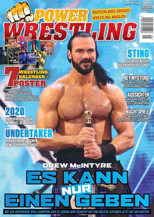 Power Wrestling Magazine January 2021 (#294)