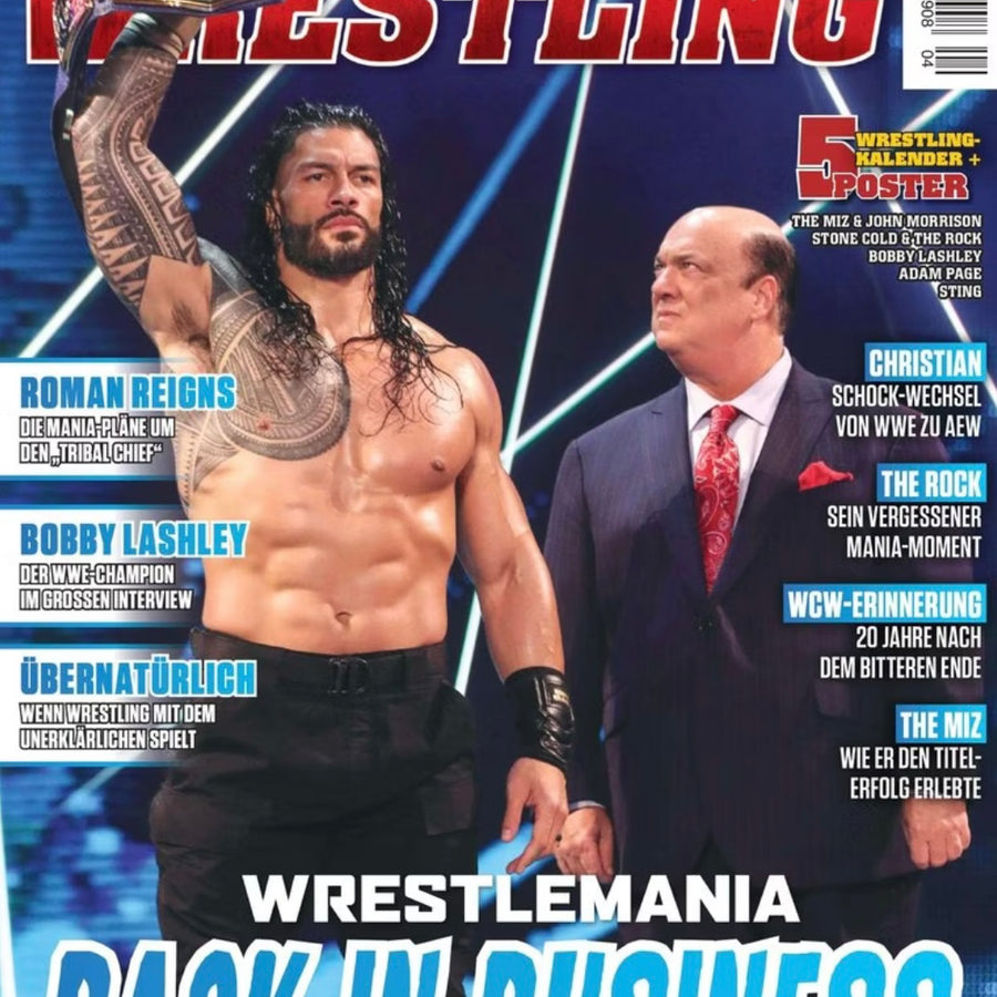 Power Wrestling Magazine April 2021 (#297) Magazine PWcatalog