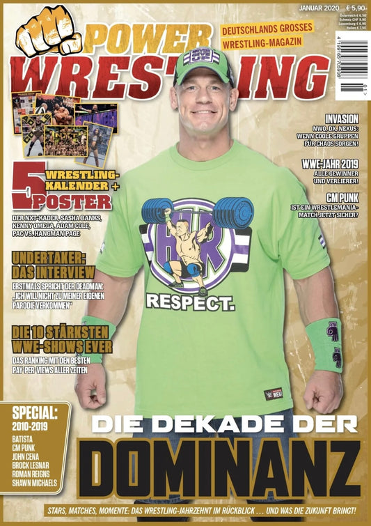 Power Wrestling Magazine January 2020 (#282)