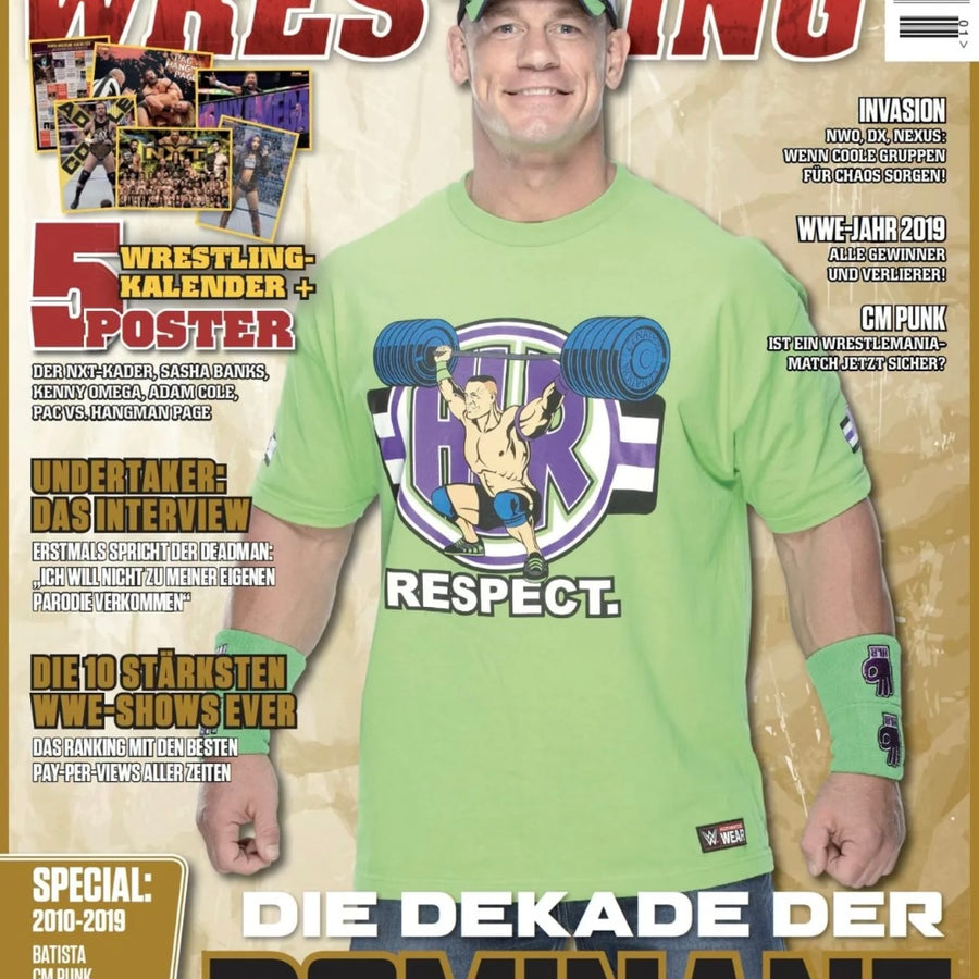 Power Wrestling Magazine January 2020 (#282) Magazine PWcatalog