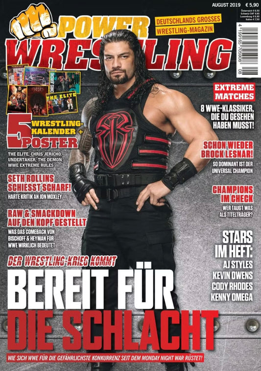 Power Wrestling Magazine August 2019 (#277)