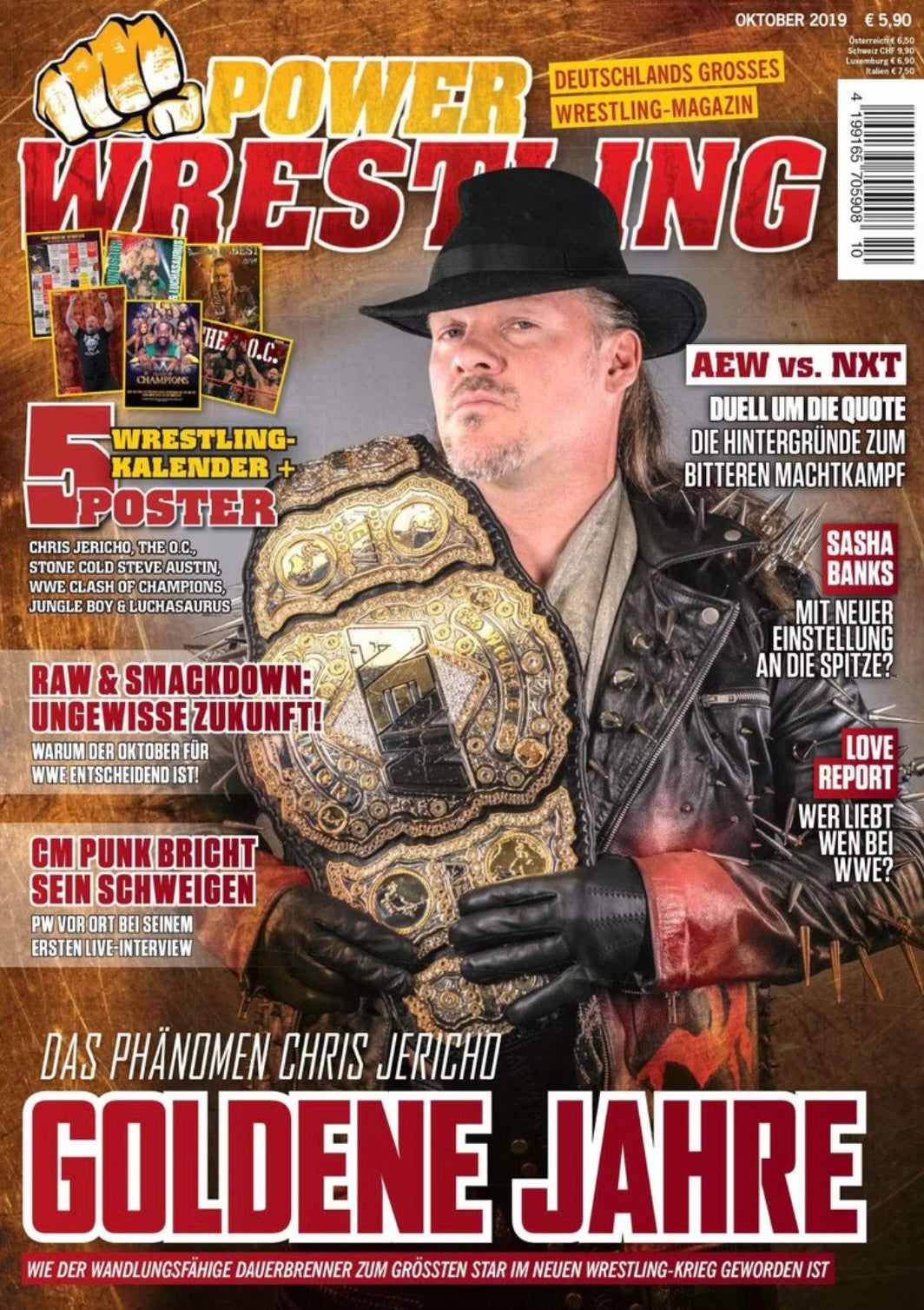 Power Wrestling Magazine October 2019 (#279) Magazine PWcatalog