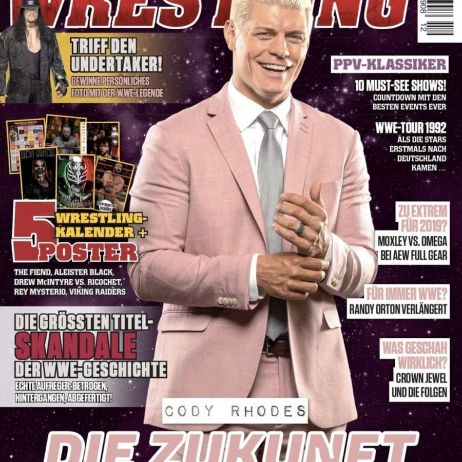 Power Wrestling Magazine December 2019 (#281) Magazine PWcatalog