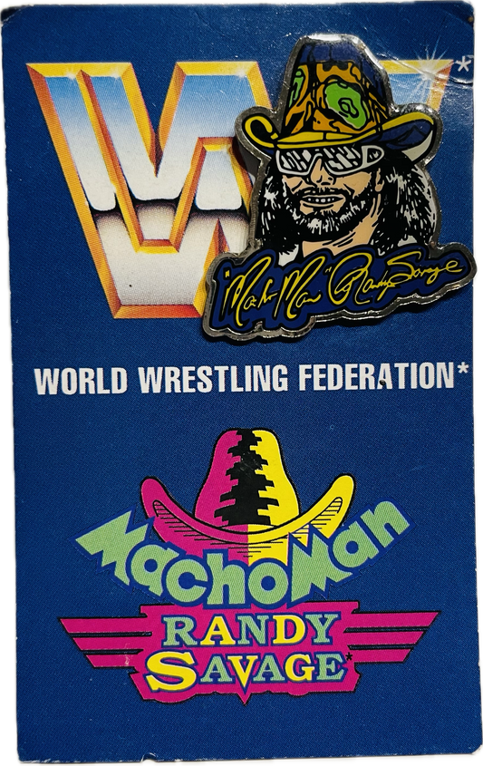 Macho Man Randy Savage Pin Series 1 from Germany 1993