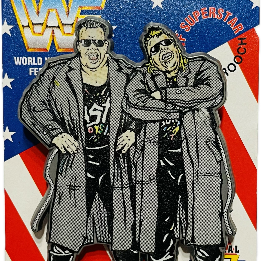 WWF Superstar Pin Brooch Nasty Boys (1991) Brooches & Lapel Pins PWcatalog