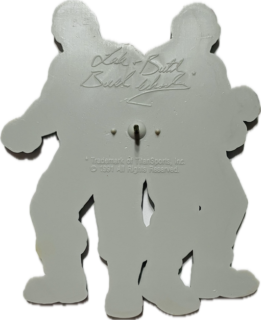 WWF Superstar Pin Brooch Bushwhackers Luke & Butch - image 2