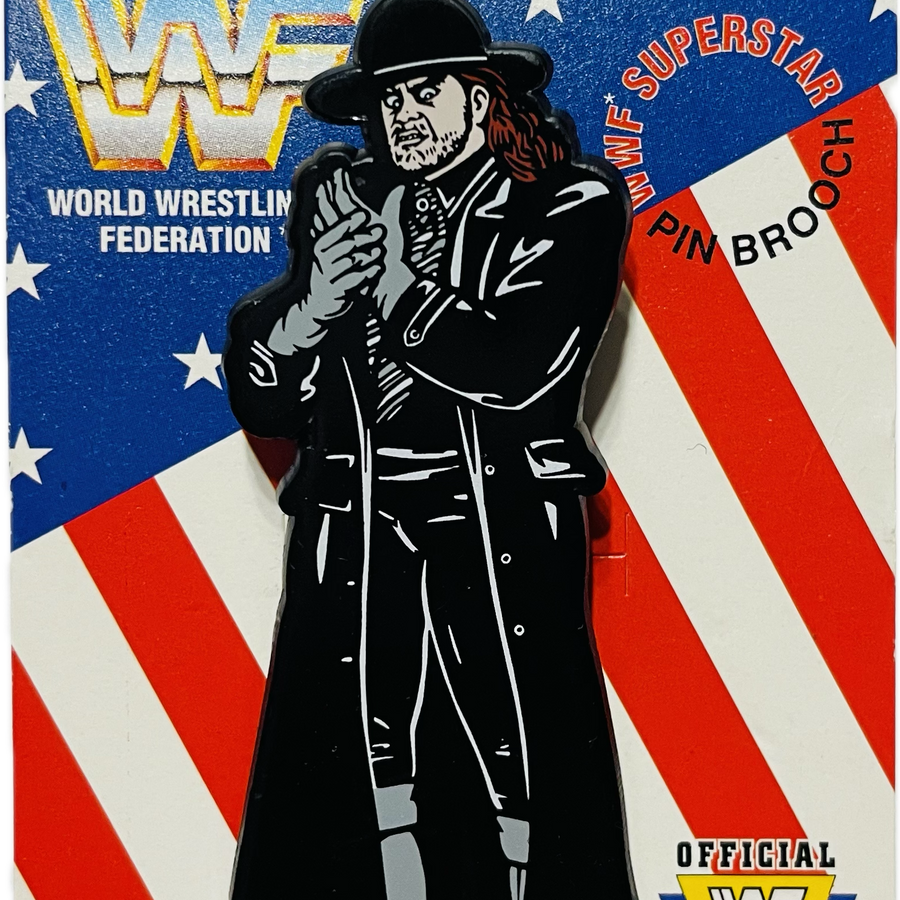 WWF Superstar Pin Brooch Undertaker (1992) Brooches & Lapel Pins PWcatalog