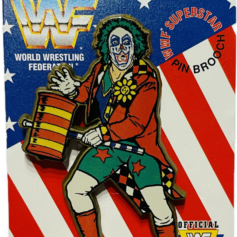 WWF Superstar Pin Brooch Doink (1994) Brooches & Lapel Pins PWcatalog