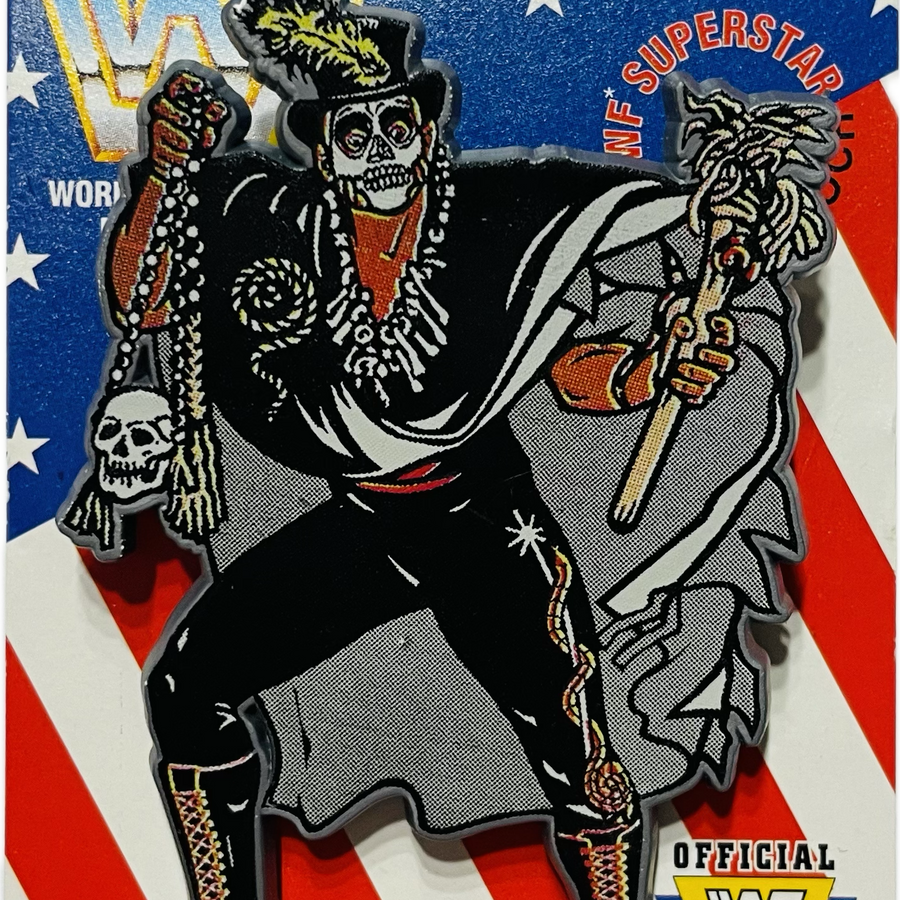 WWF Superstar Pin Brooch Papa Shango (1991) Brooches & Lapel Pins PWcatalog
