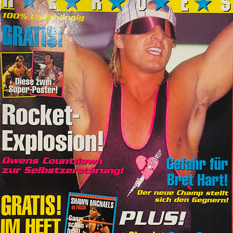 TV Wrestling Heroes 3/1994 Germany Magazine PWcatalog