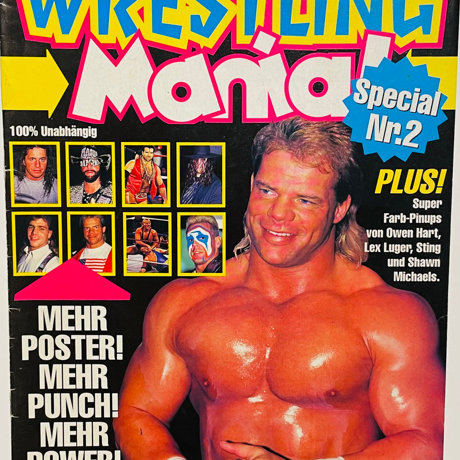 Wrestling Mania! Special No. 2 Germany Magazine PWcatalog