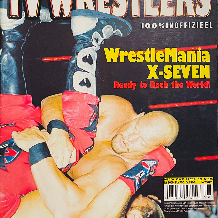 TV Wrestlers No. 2/2001 Germany Magazine PWcatalog