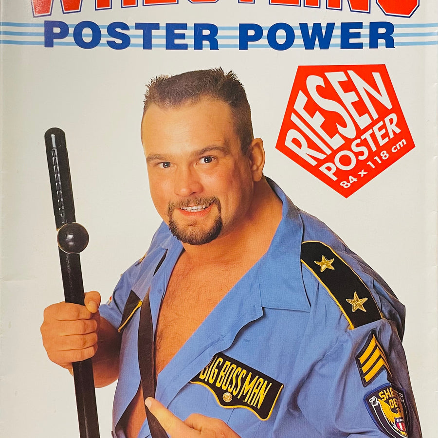 Wrestling Poster Power #3 from Germany Magazine PWcatalog