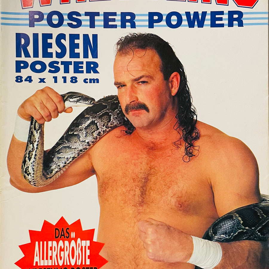 Wrestling Poster Power #4 from Germany Magazine PWcatalog