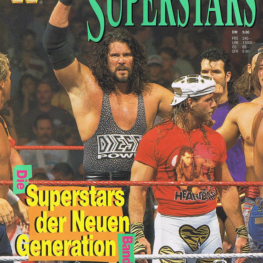 WWF Superstars 2 Magazine 1994 from Germany Magazine PWcatalog