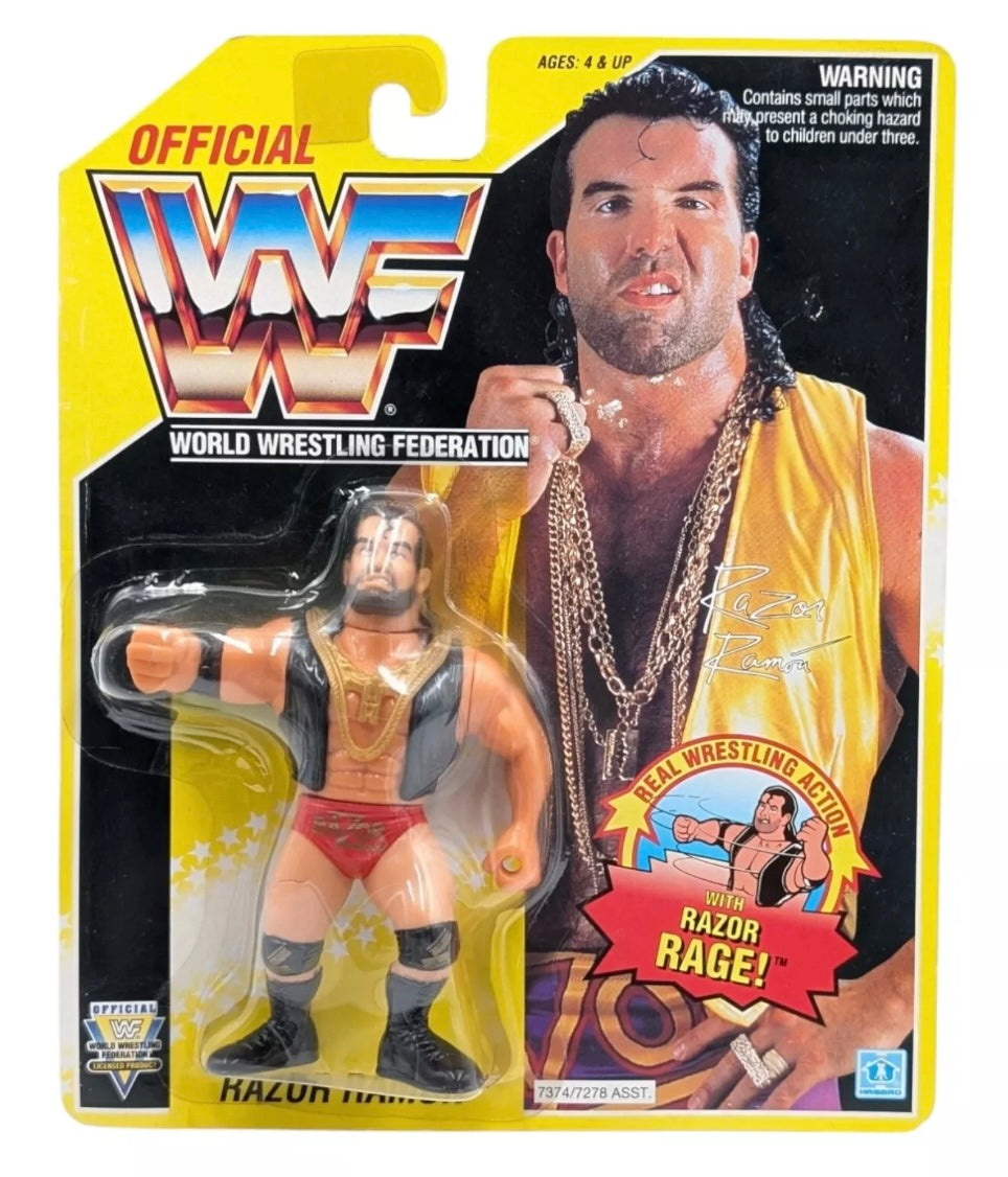 WWF Hasbro 7 Razor Ramon with Razor Rage! Action & Toy Figures PWcatalog