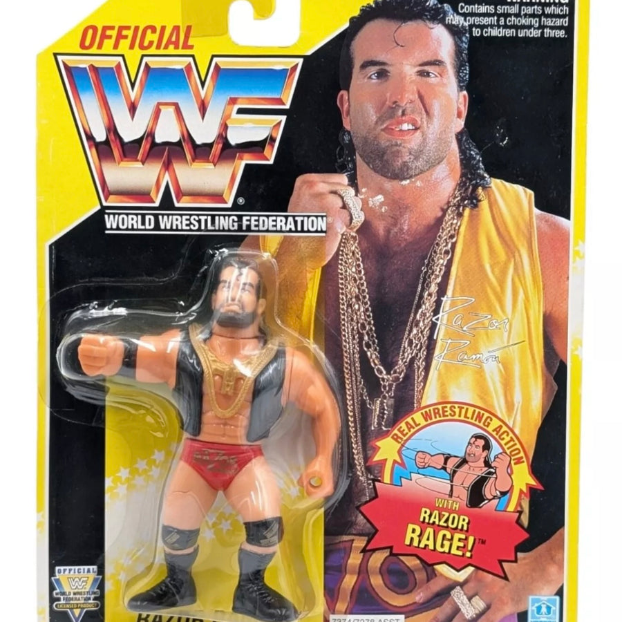 WWF Hasbro 7 Razor Ramon with Razor Rage! Action & Toy Figures PWcatalog