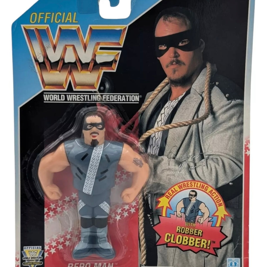 WWF Hasbro 6 Repo Man with Robber Clobber! Action & Toy Figures PWcatalog
