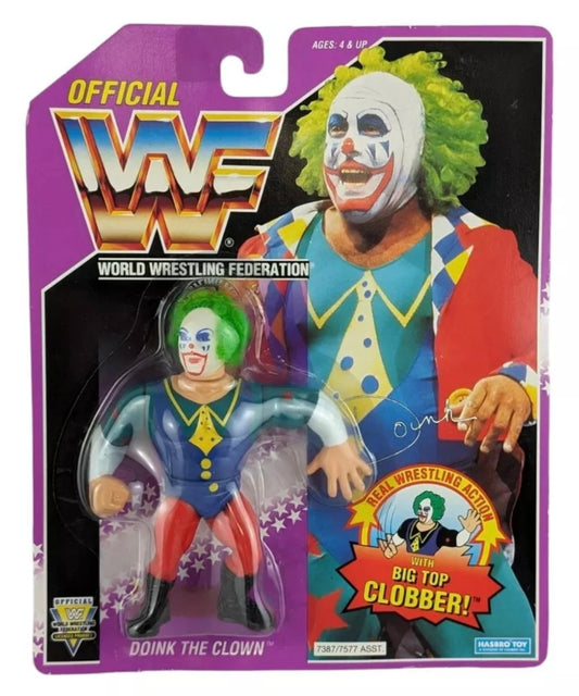 WWF Hasbro 9 Doink the Clown with Big Top Clobber!
