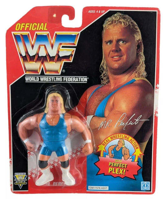 WWF Hasbro 8 Mr. Perfect with Perfect Plex!