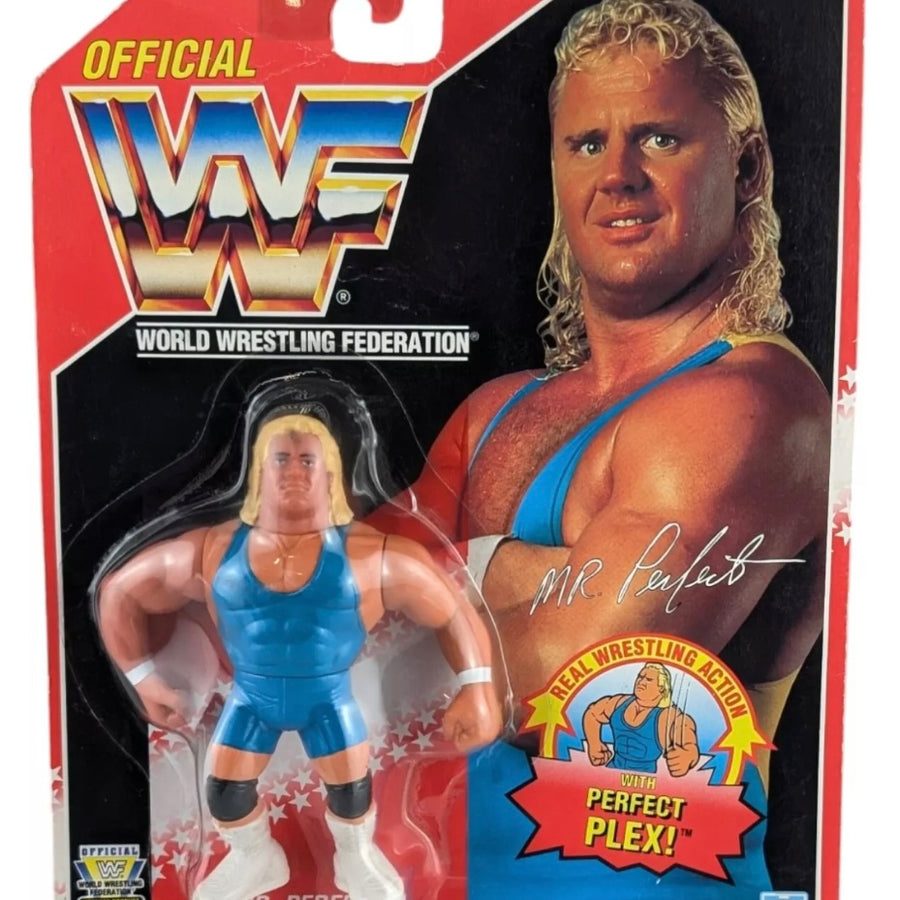 WWF Hasbro 8 Mr. Perfect with Perfect Plex! Action & Toy Figures PWcatalog