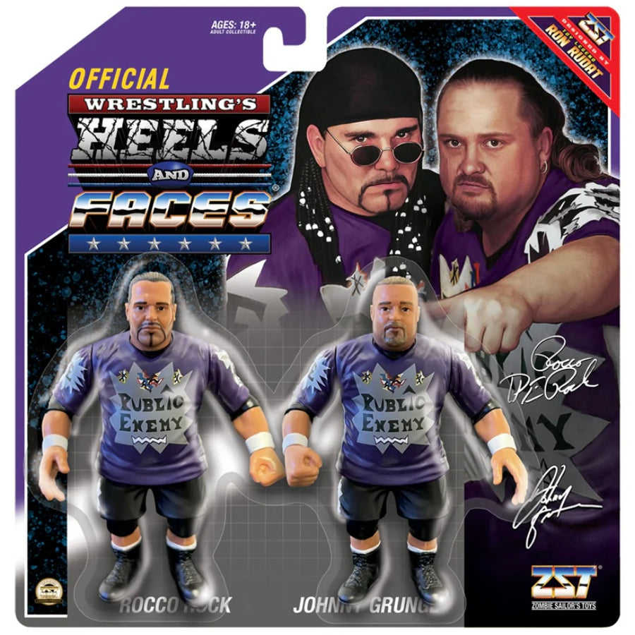 Zombie Sailor's Toys Wrestling's Heels & Faces President's Day Exclusive Public Enemy Action & Toy Figures PWcatalog