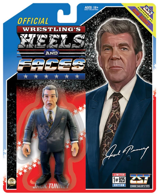 Zombie Sailor's Toys Wrestling's Heels & Faces President's Day Exclusive Jack Tunney