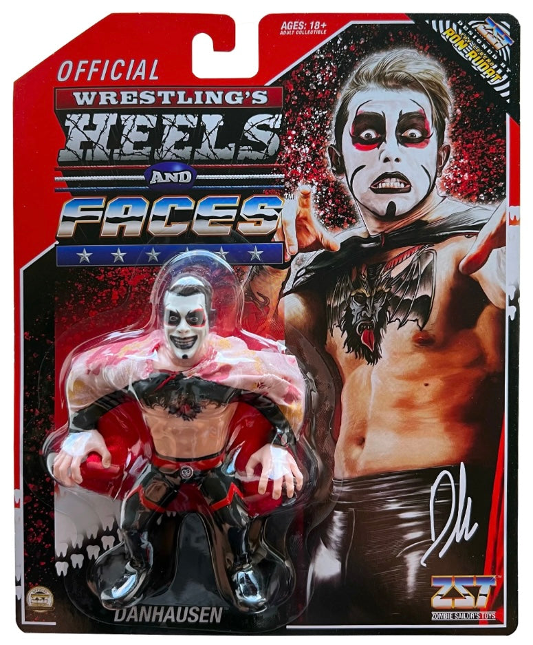 Zombie Sailor's Toys Wrestling's Heels & Faces Danhausen Action & Toy Figures PWcatalog