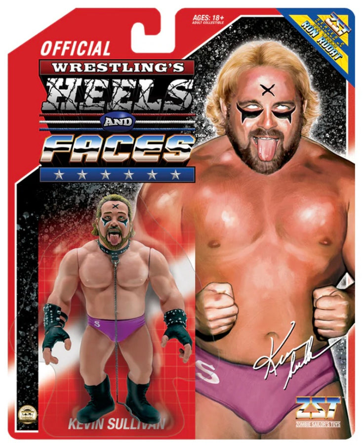 Zombie Sailor's Toys Wrestling's Heels & Faces 2 Kevin Sullivan Action & Toy Figures PWcatalog