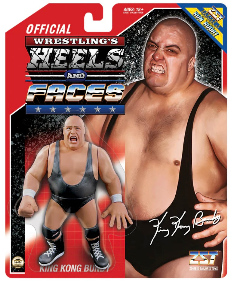 Zombie Sailor's Toys Wrestling's Heels & Faces 2 King Kong Bundy Action & Toy Figures PWcatalog
