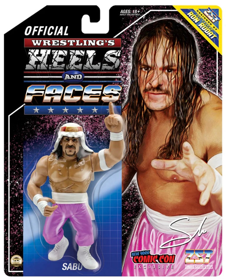Zombie Sailor's Toys Wrestling's Heels & Faces New York Comic Con Exclusive Sabu Action & Toy Figures PWcatalog