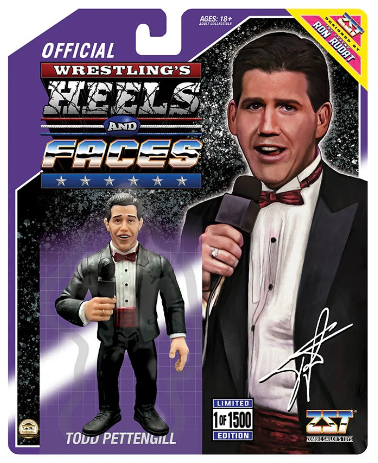 Zombie Sailor's Toys Wrestling's Heels & Faces New York Comic Con Exclusive Todd Pettengill Action & Toy Figures PWcatalog