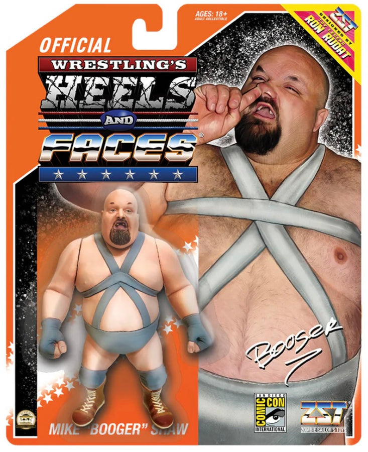 Zombie Sailor's Toys Wrestling's Heels & Faces San Diego Comic Con Exclusive Mike "Booger" Shaw [Bastion Booger] Action & Toy Figures PWcatalog