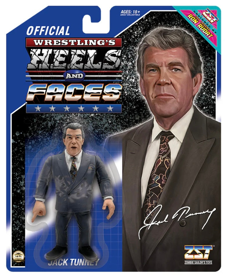 Zombie Sailor's Toys Wrestling's Heels & Faces 3 Jack Tunney Action & Toy Figures PWcatalog